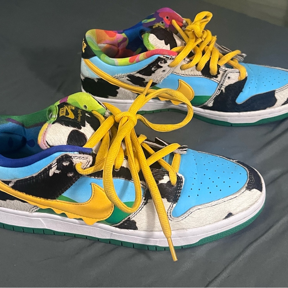 Nike SB dunks Ben and Jerry’s Chunky Dunky Friends and Family sneakers